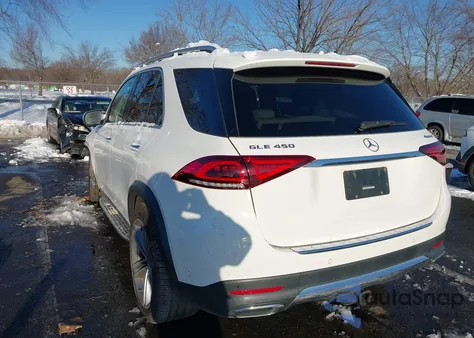 2022 Mercedes-Benz Gle 450 4Matic из США, поврежденный, VIN 4JGFB5KB6NA701347